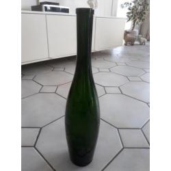 Mooie, oude champagnefles 1,5 ltr - apart model