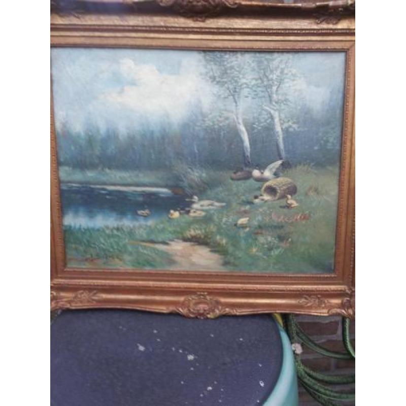 Mooi schilderij op linnen: van J.B.Arts