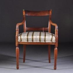 Antieke stoelen / Biedermeier armstoel ca. 1835 prijs inc...