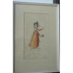 Originele tekening gesigneerd J. van Raalte