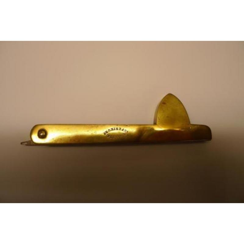 Messing scarificator vlijm gemerkt aderlating rond 1850
