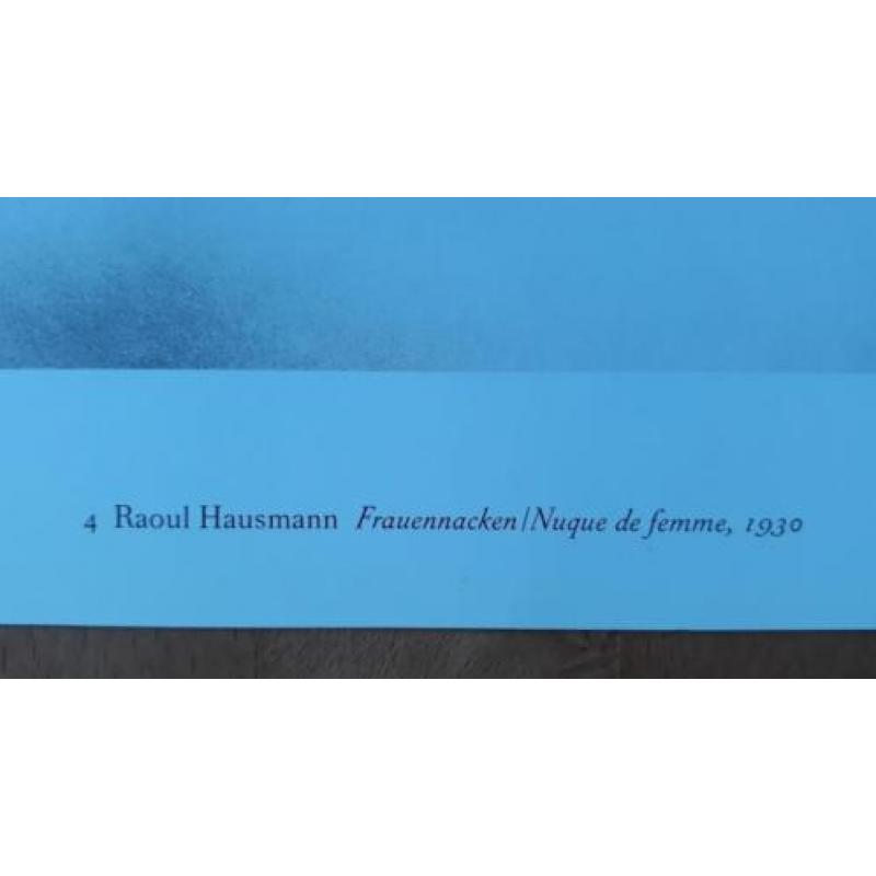 Raoul Hausmann - Frauennacken - fotolitho, 1989
