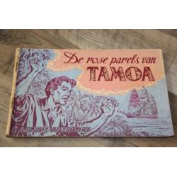 Leuk boekje DE ROSE PARELS VAN TAMOA van Kapitein Rob 1951)
