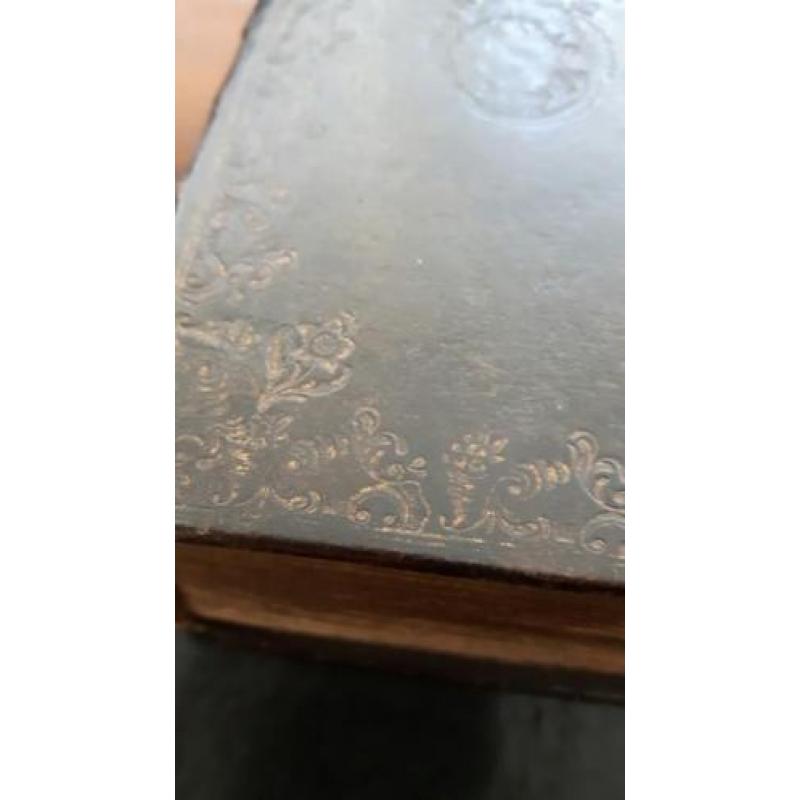 Statenbijbel Handbijbeltje 1780 Ratelband uitgave