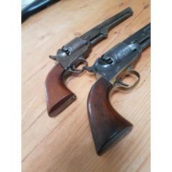 2 antieke Colts, model 1851