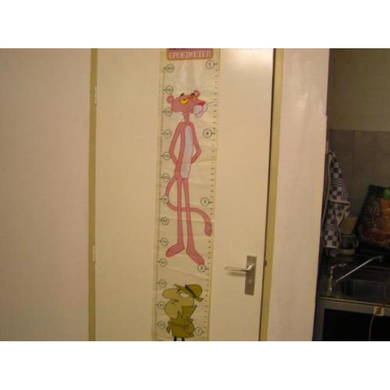 pink panter groeimeter doek 1984