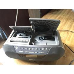 Sony CFD-S05 - Digitale Radio-/Cd-/Cassette-speler