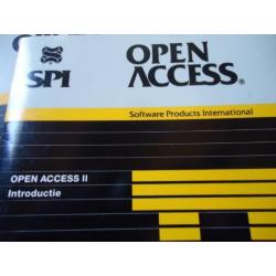 6 boeken in houder van Open acces
