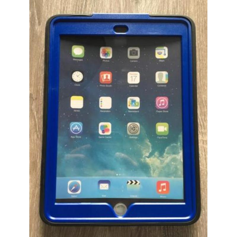 Griffin Survivor iPad Air 2 Slim case zwart-donker blauw