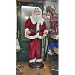 Mooie kerst man kan in schuifen en uit schuifen hoogte 175