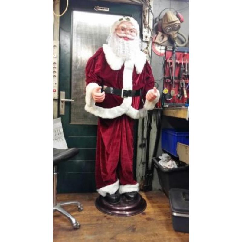 Mooie kerst man kan in schuifen en uit schuifen hoogte 175