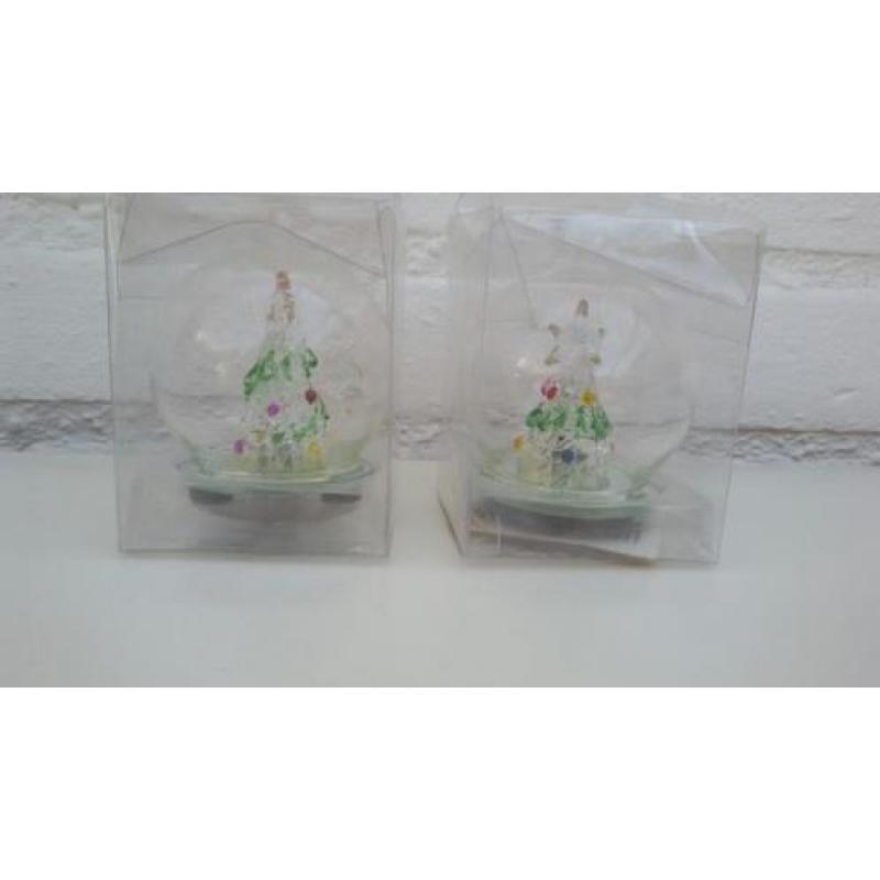 Kerstdecoraties van glas