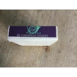 kerstboom kaarsjes 30 stuks lSH oud