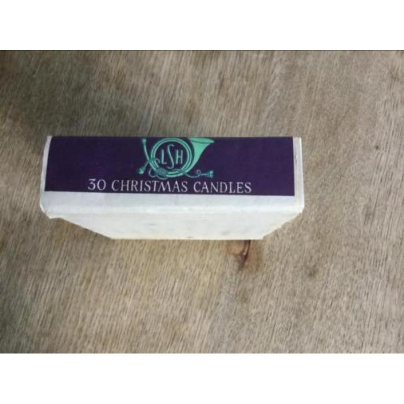 kerstboom kaarsjes 30 stuks lSH oud