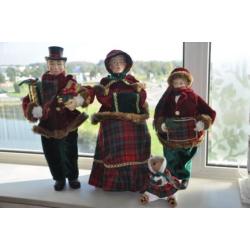 Carolsingers ( kerstpoppen)