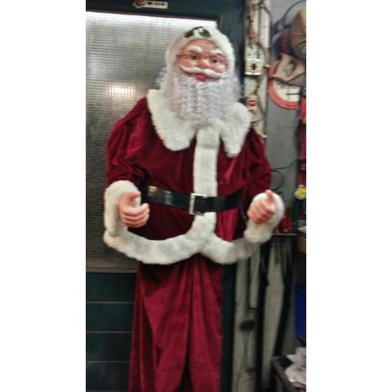 Mooie kerst man kan in schuifen en uit schuifen hoogte 175
