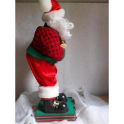 zingende en twistende kerstman