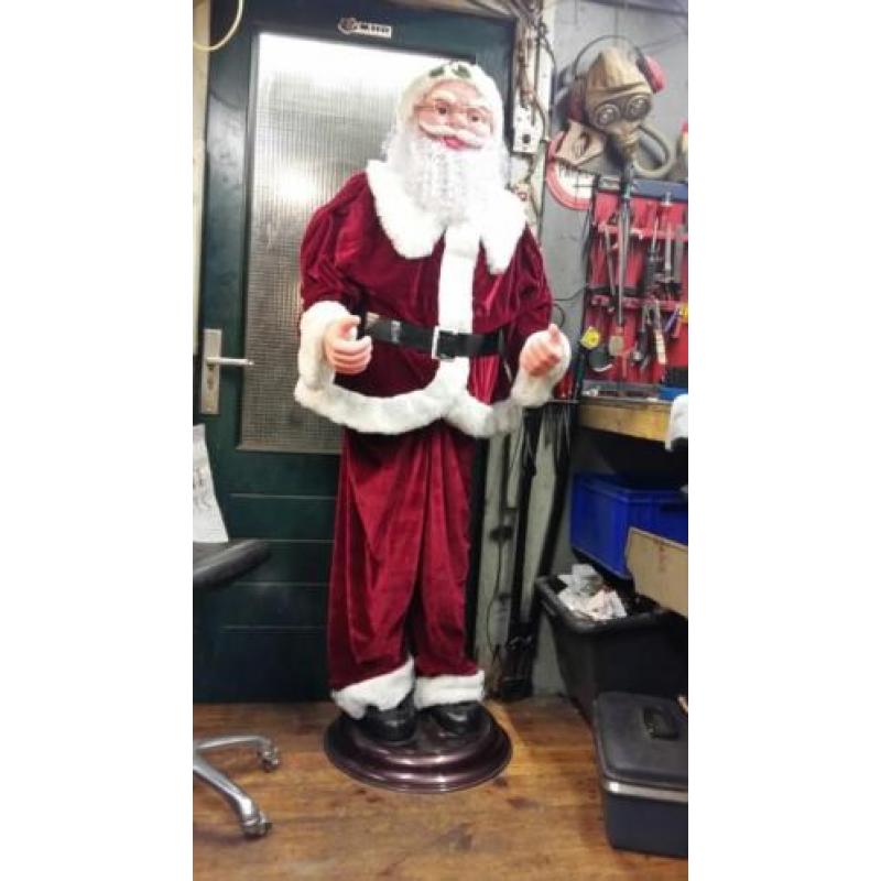 Mooie kerst man kan in schuifen en uit schuifen hoogte 175