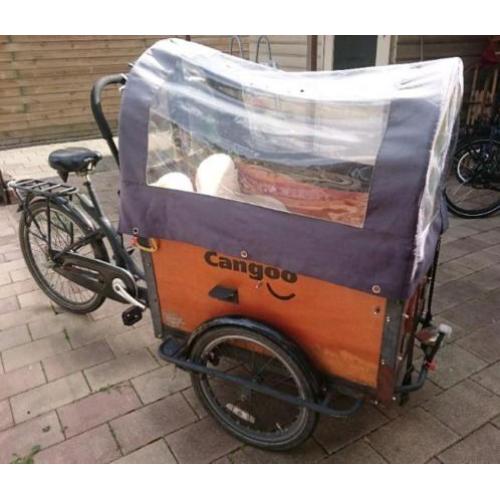 Bakfiets cangoo opknapper, rijdt goed