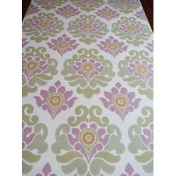 Origineel zeldzaam vintage 60s/70s behang, nieuwstaat!