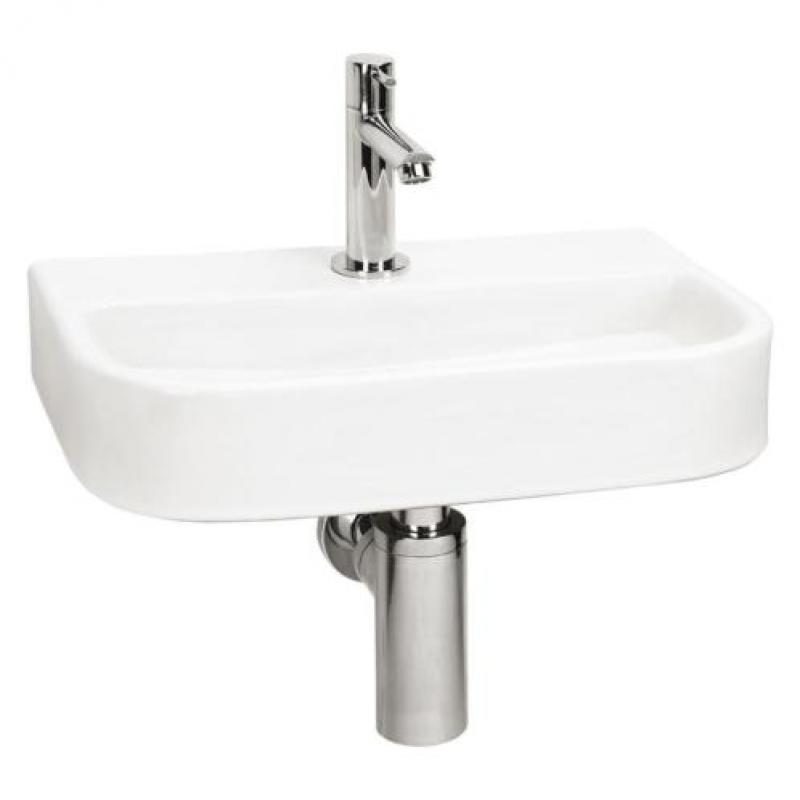 Fonteinset Differnz Ovale Small 38x24x7 cm Keramiek Wit (...