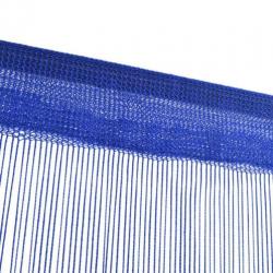 vidaXL Draadgordijnen 100x250 cm blauw 2 st