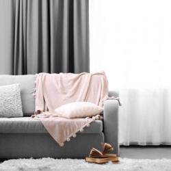 Lifa Living Gordijnen Zilver Grijs Ringen - 150 x 250 cm