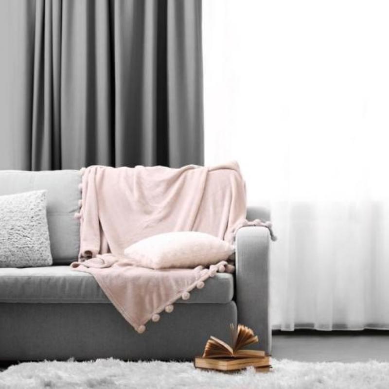 Lifa Living Gordijnen Zilver Grijs Ringen - 150 x 250 cm
