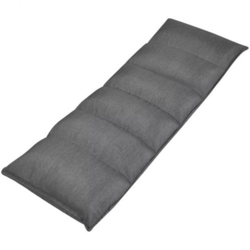 vidaXL Zitkussen voor op de vloer opvouwbaar 50x130 cm stof