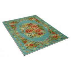 Badmat / Deurmat vintage vloerkleed look (90cm x 70cm)