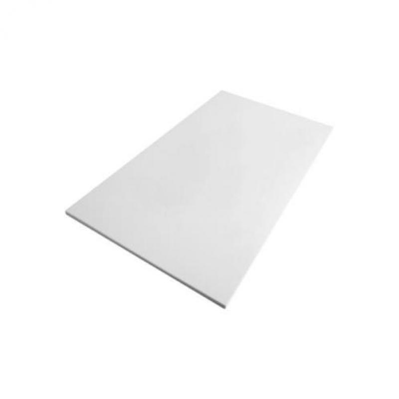 Saniclass Finestone wastafelblad 80x46x1.5cm wit