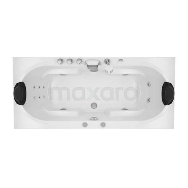 Whirlpool bad Atlantic, Watermassage, 180 x 80 cm