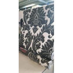 Behang barok style zwart wit grijs nieuw