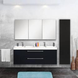 Badmeubelset Differnz Shallow 120x54x38 cm Mat Zwart (Met...