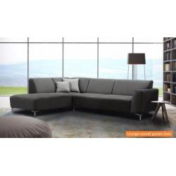 ONGELOFELIJKE ACTIE!! Hoekbank Mona in antraciet of taupe
