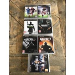 PS3 slim inclusief spellen en controllers