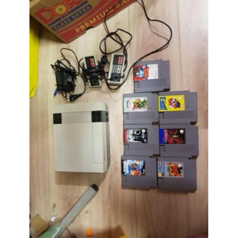 Nintendo nes met spellen