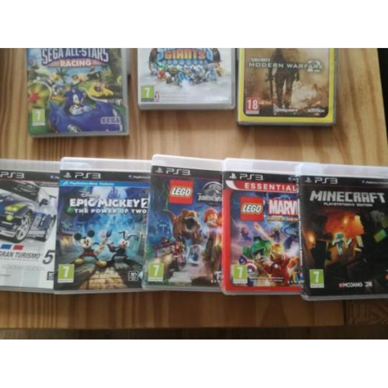 PlayStation 3 met 18 spellen
