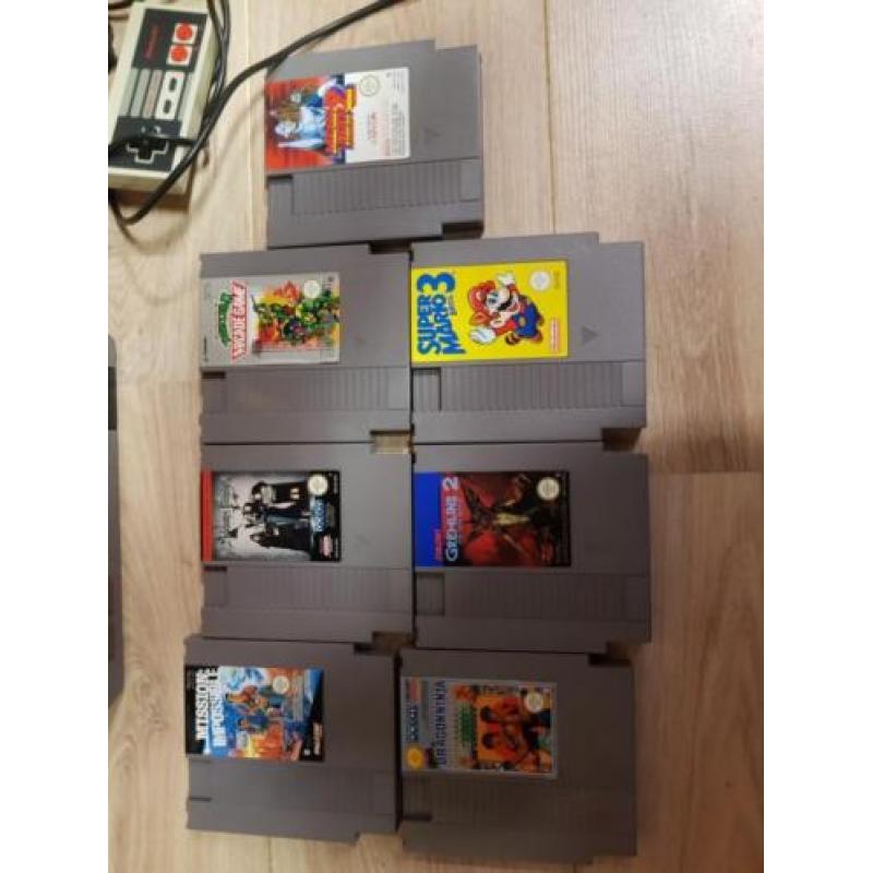 Nintendo nes met spellen