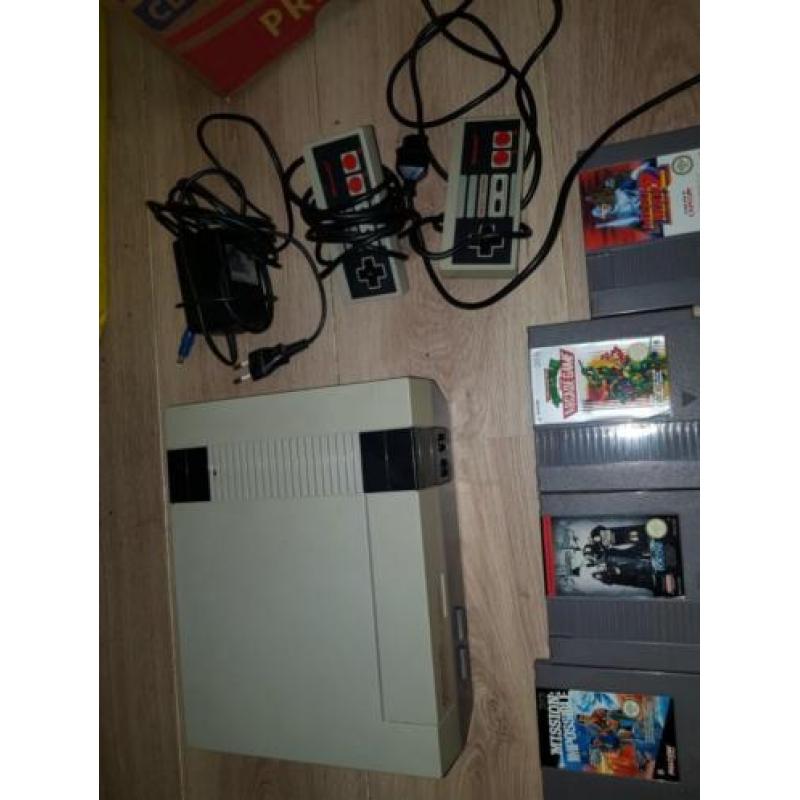 Nintendo nes met spellen