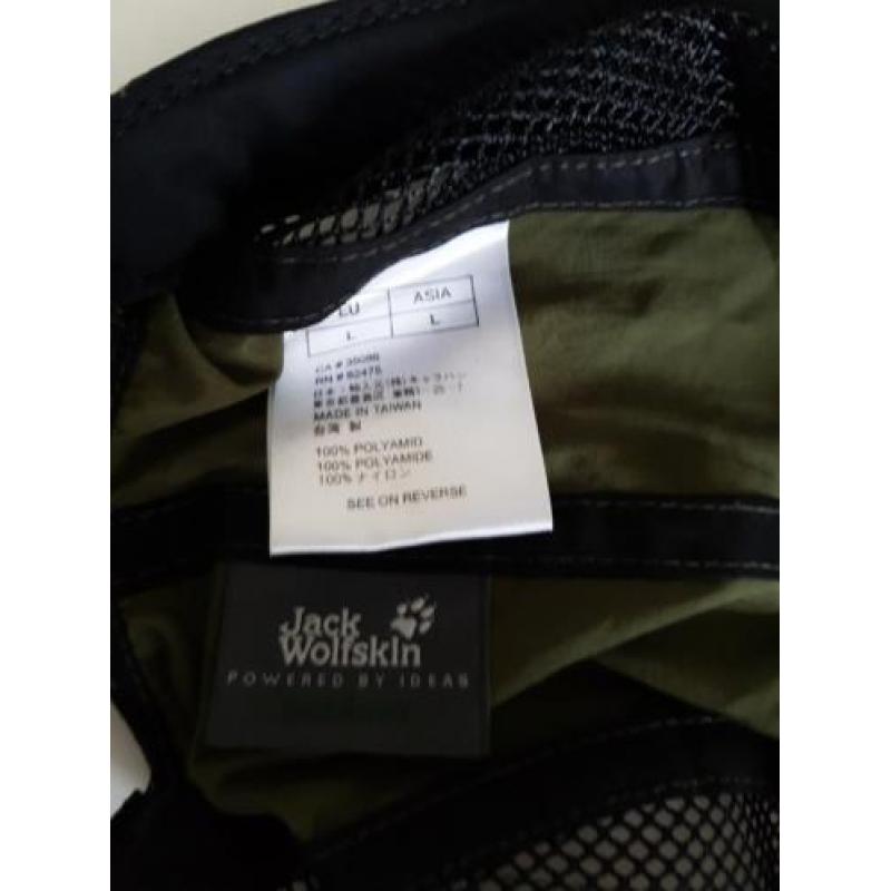 Nieuwe baseball cap / hat Jack Wolfskin Sand Dune maat L