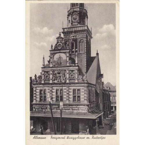 Alkmaar zwart wit Noord-Holland diverse ansichtkaarten