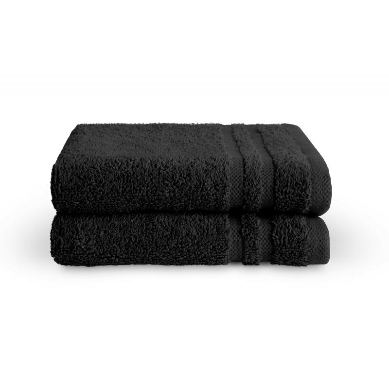 Byrklund Gastendoek Zwart 30x50 cm - 6 stuks