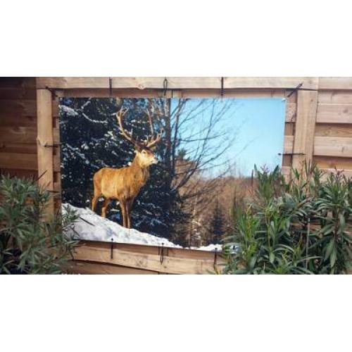 Buitenposter 80x460 cm