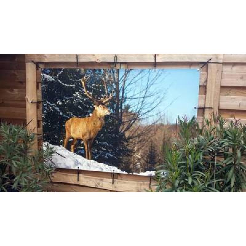 Buitenposter 80x460 cm